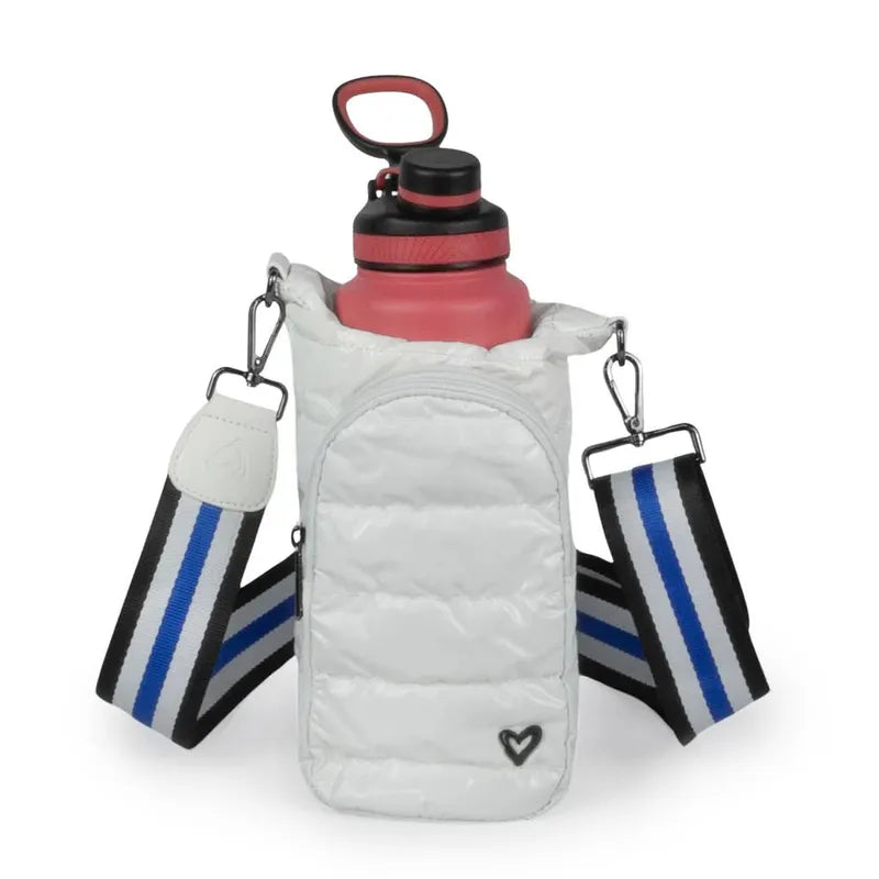 preneLOVE Hipster Waterbottle Bag - White