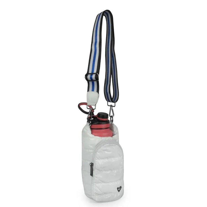 preneLOVE Hipster Waterbottle Bag - White