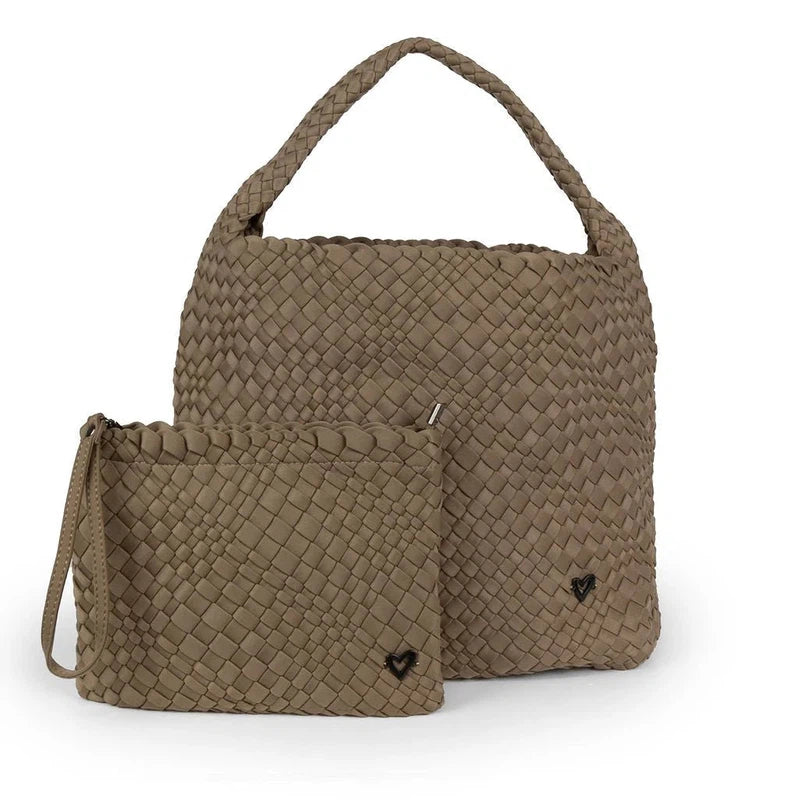 preneLOVE Langford Hobo Tote - Buff