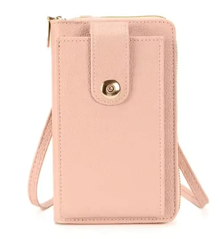 preneLOVE Solina Vegan Leather Phone Bag - Pink