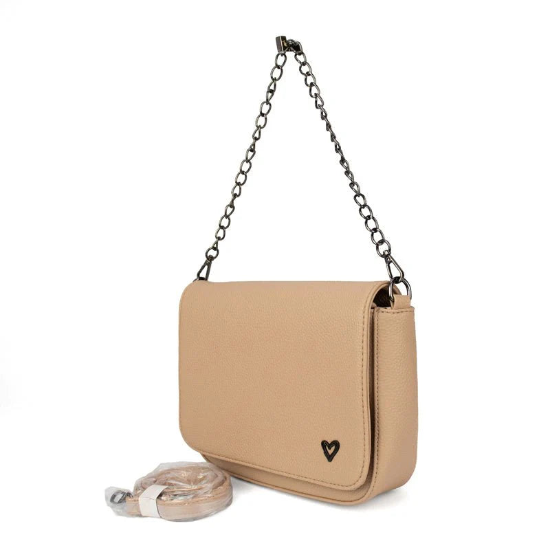 preneLOVE Wembley Crossbody (large) - Biscuit
