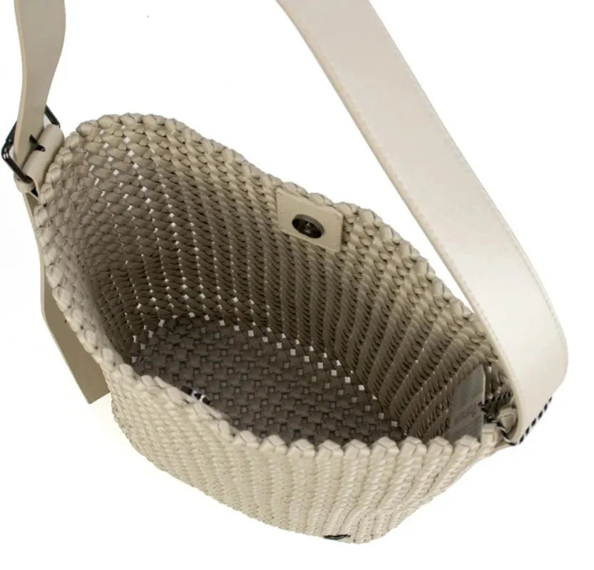 preneLOVE Osler Nylon Hobo Tote - Bone