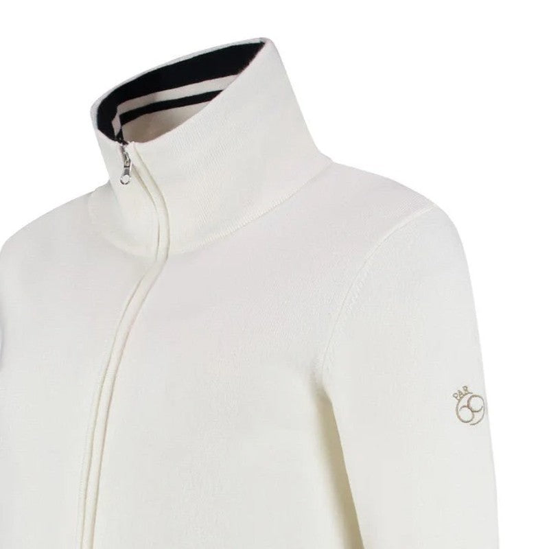 PAR69 Bernou Knit Cardigan - White/Navy