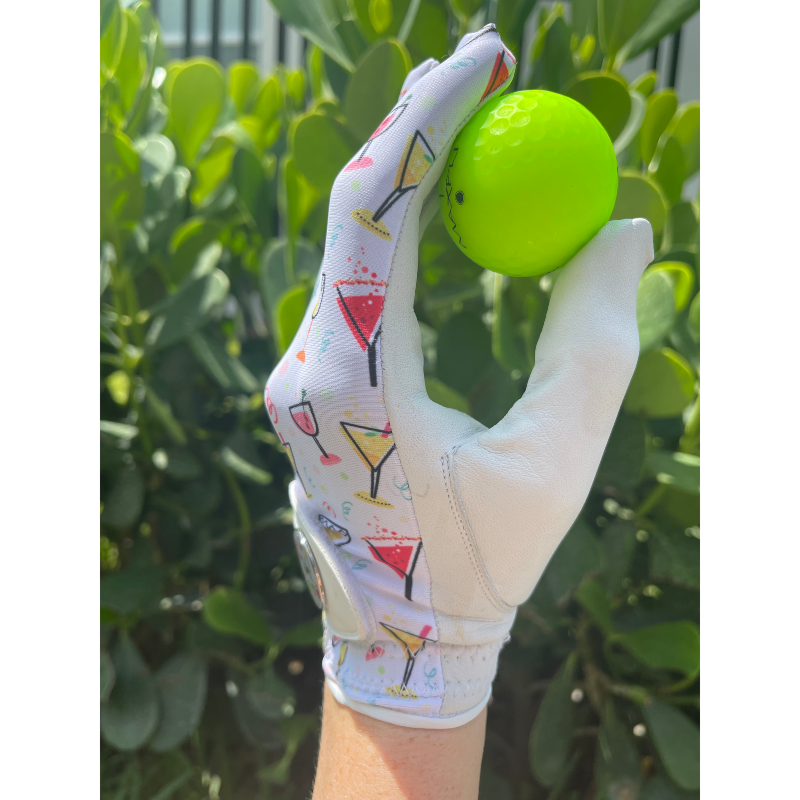 Best Of Golf Leather Glove - Party Time