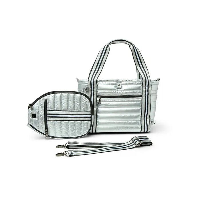 Think Royln Ace of the Court Pickleball Bag - Pearl Silver