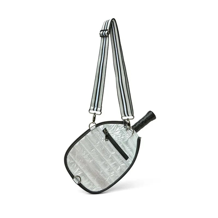Think Royln Ace of the Court Pickleball Bag - Pearl Silver