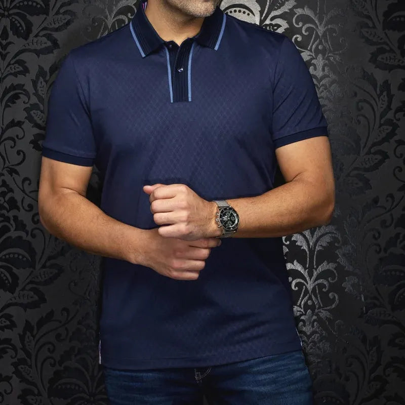 Au Noir Men's Kaan Polo - Navy