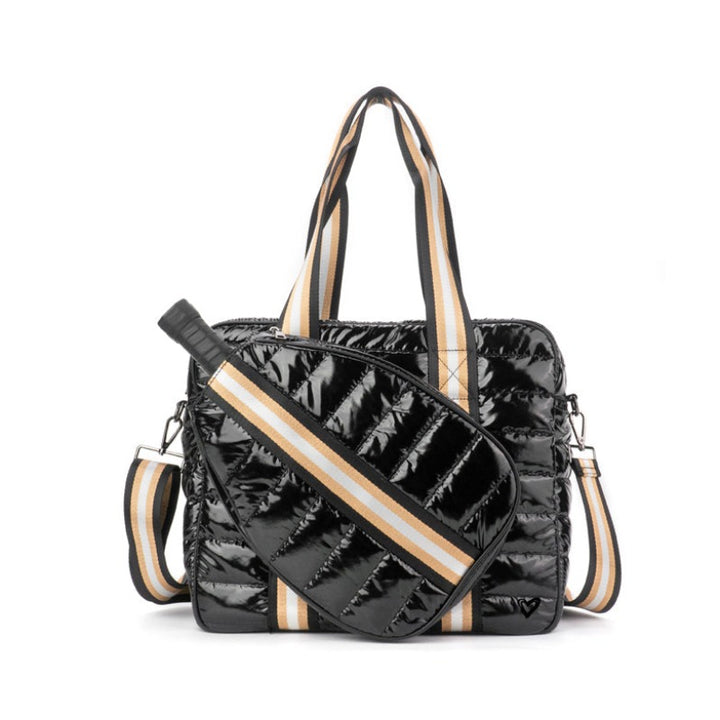 preneLOVE Pickleball Bag - Black/Gold