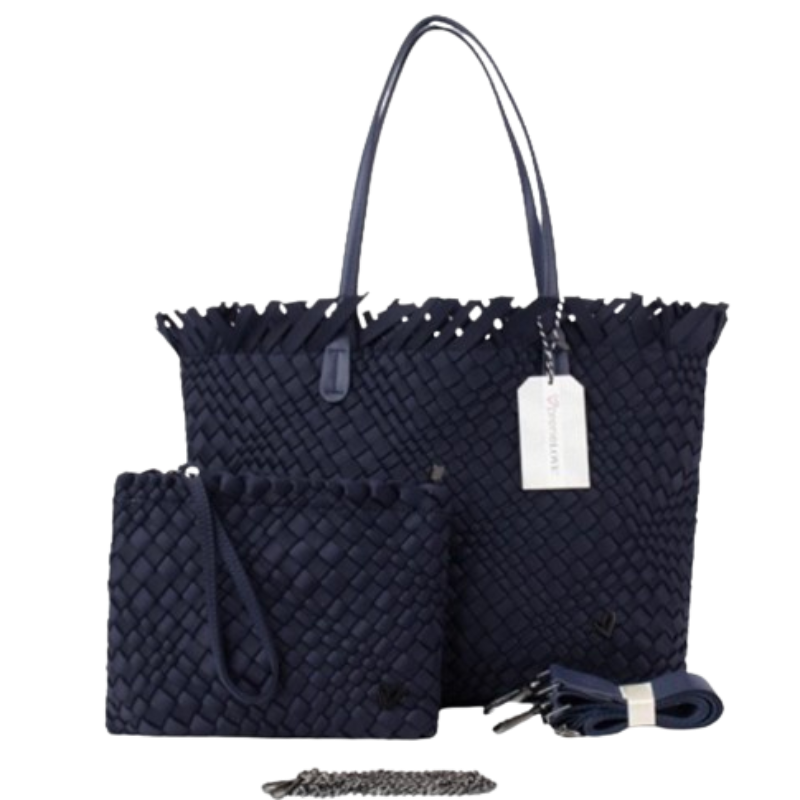 preneLOVE Vulcan Fringe Bag - Navy