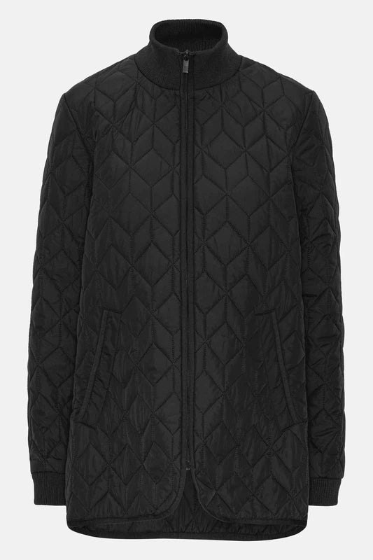 Ilse Jacobsen Quilted Jacket - Black