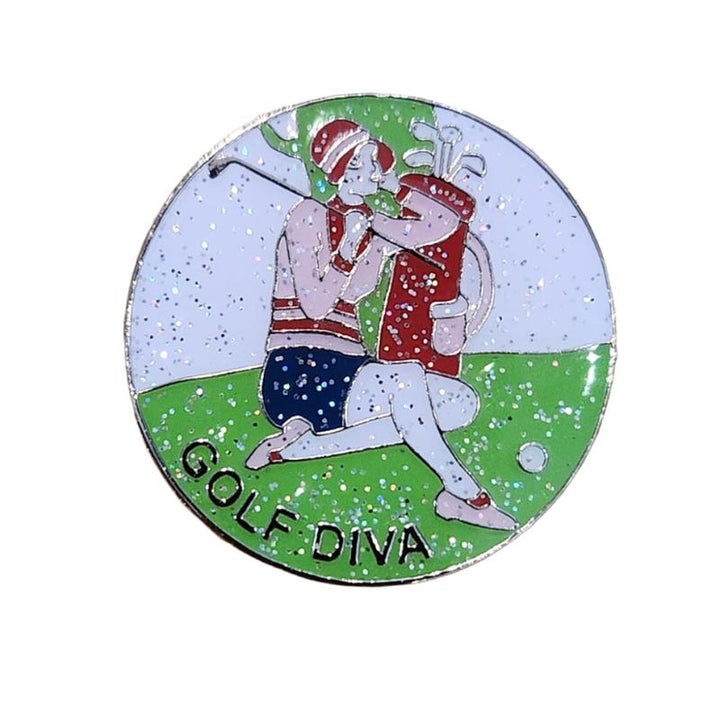 Navika Glitzy Ball Marker & Clip - Various