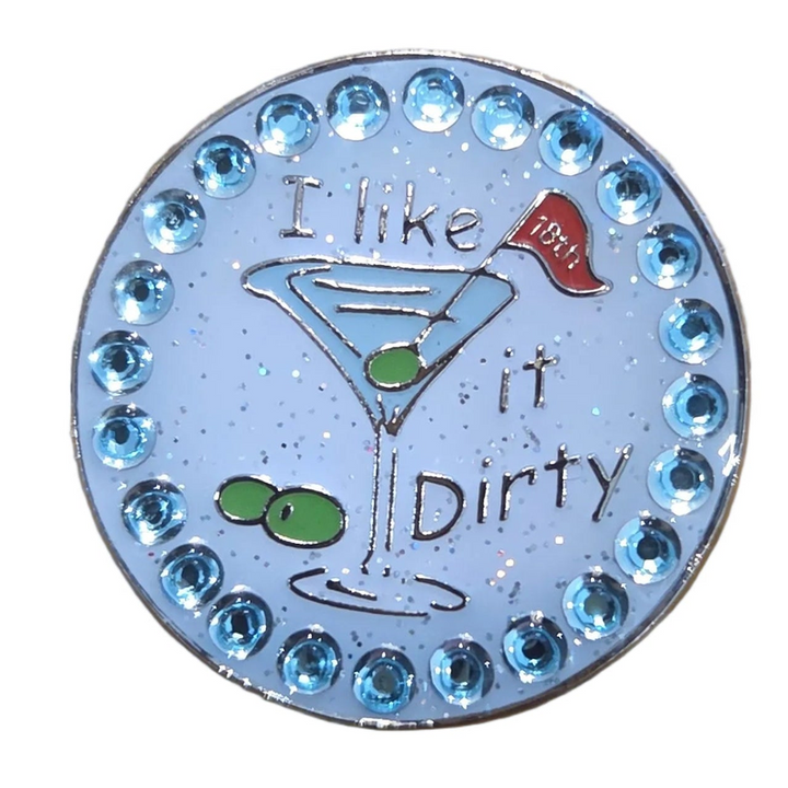 BOG Golf Crystal Rim Ball Marker - Assorted