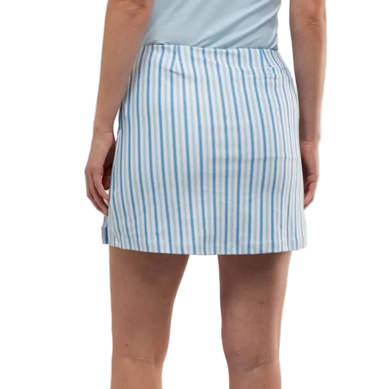 Smith & Quinn Blaire Skort (16") - Seaside Blue Stripe