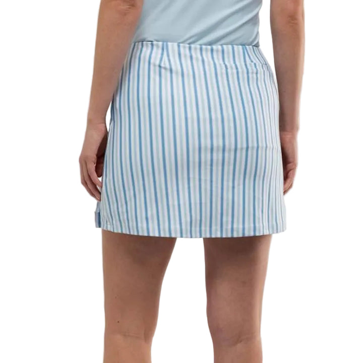 Smith & Quinn Blaire Skort (16") - Seaside Blue Stripe