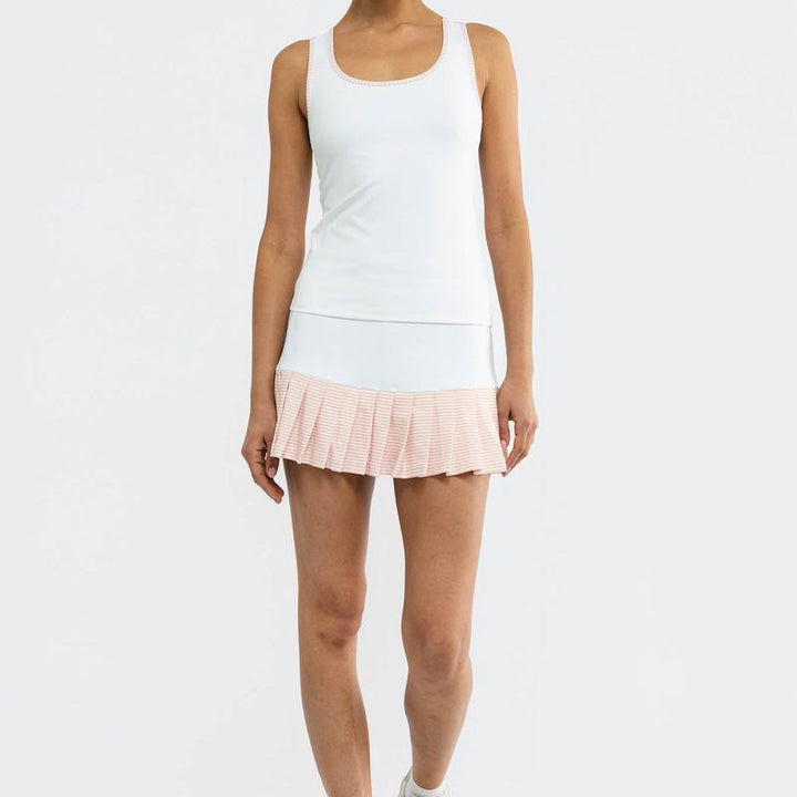 Smith & Quinn Mae S/L Tank - White/Melon