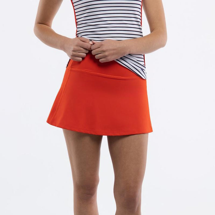 Smith & Quinn Anne Skort (14") - Tomato Red