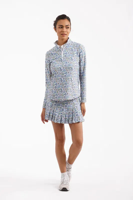 Smith & Quinn Ava Zip Pullover - Spring Sprig