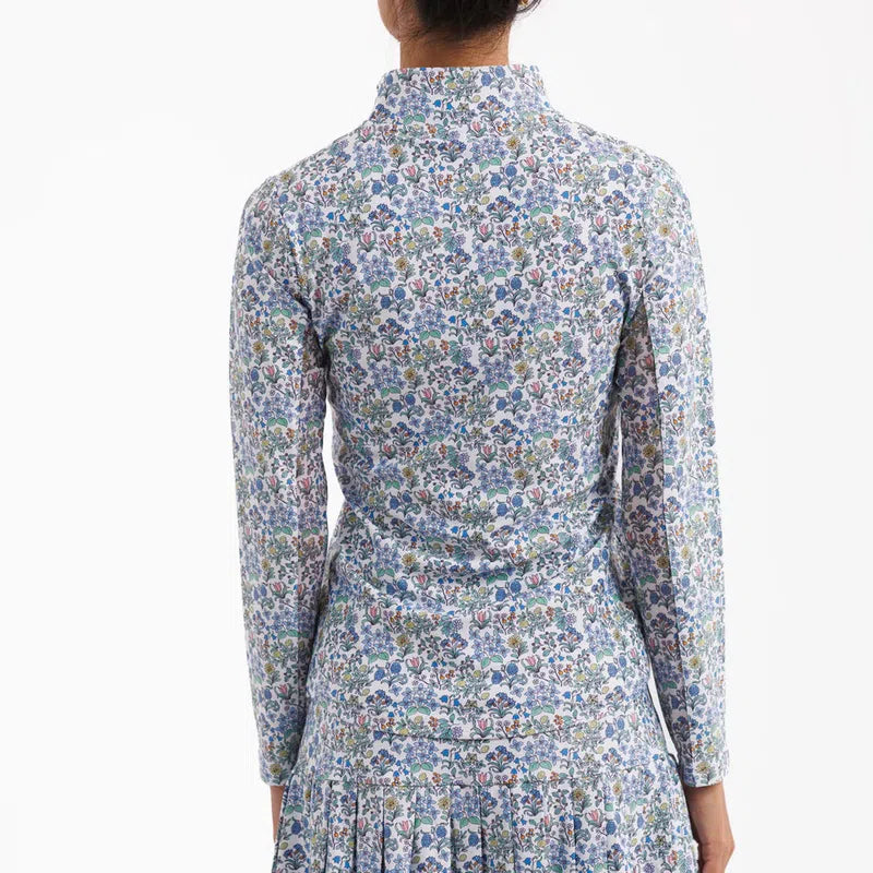 Smith & Quinn Ava Zip Pullover - Spring Sprig