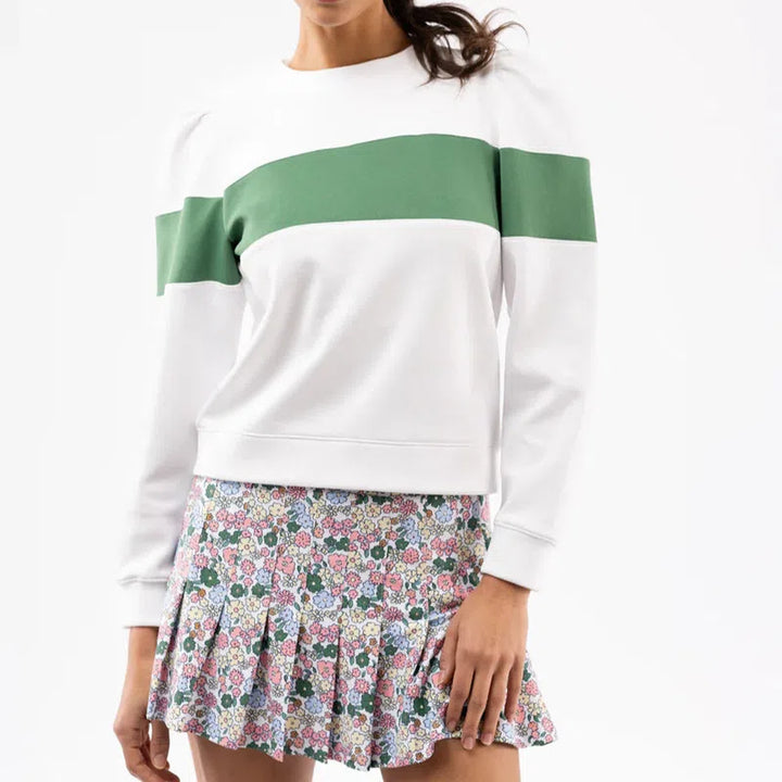 Smith & Quinn Peggy Sweatshirt - White/Boxwood