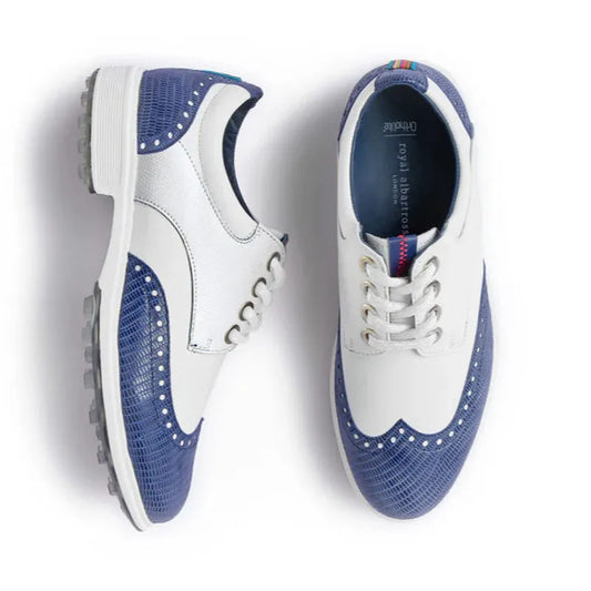 Royal Albartross Tailor Shoe - White/Navy