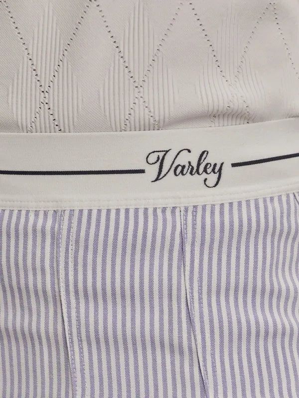 Varley Toyah Hi Rise Skort - Blue Stripe