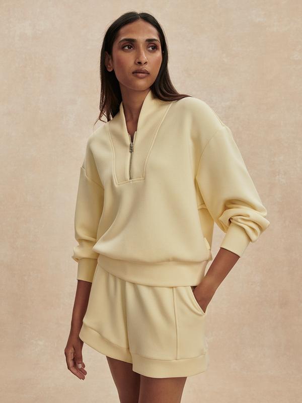 Varley Davidson Sweat - Anise Flower