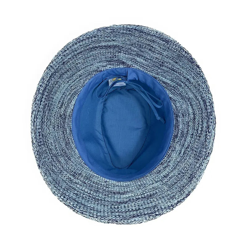 Wallaroo Victoria Fedora - Mixed Denim