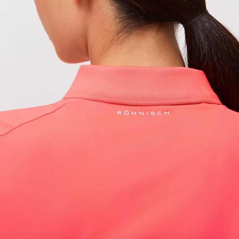 Rohnisch Rumie S/S Polo Shirt - Neon Pink