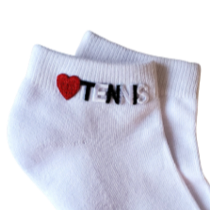 On the Tee Socks - Heart Tennis