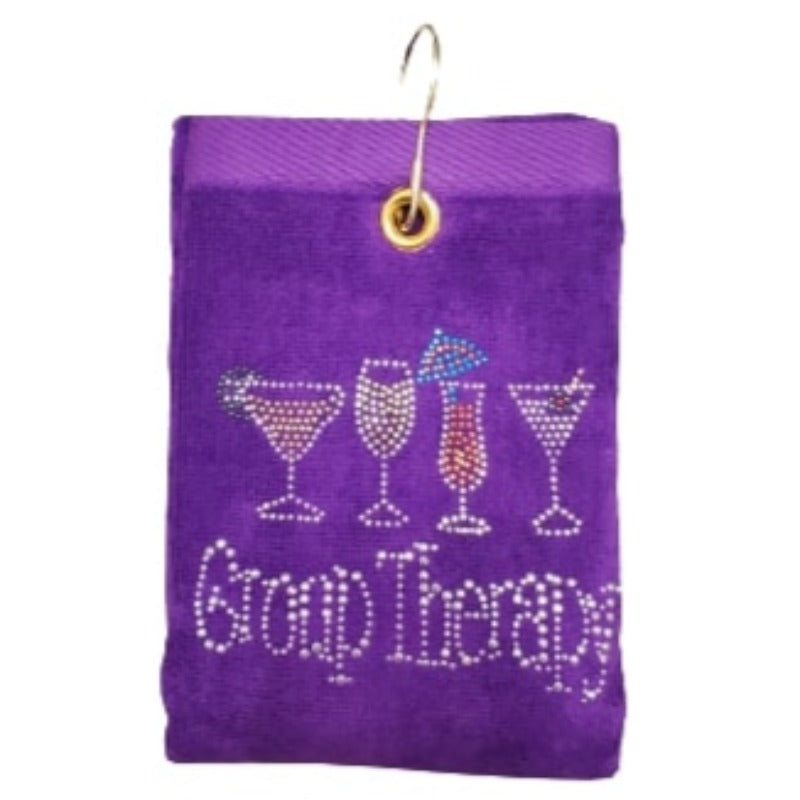 Navika Golf Towel - Purple - Group Therapy