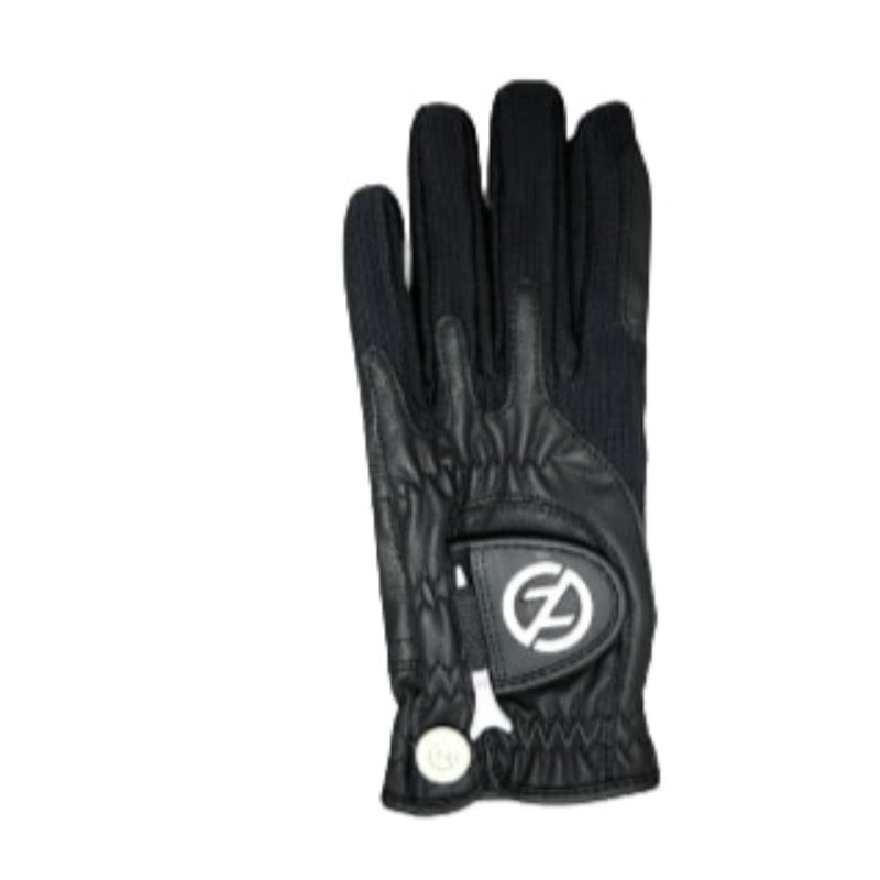 Zero Friction Synthetic Golf Glove (Left) - Black