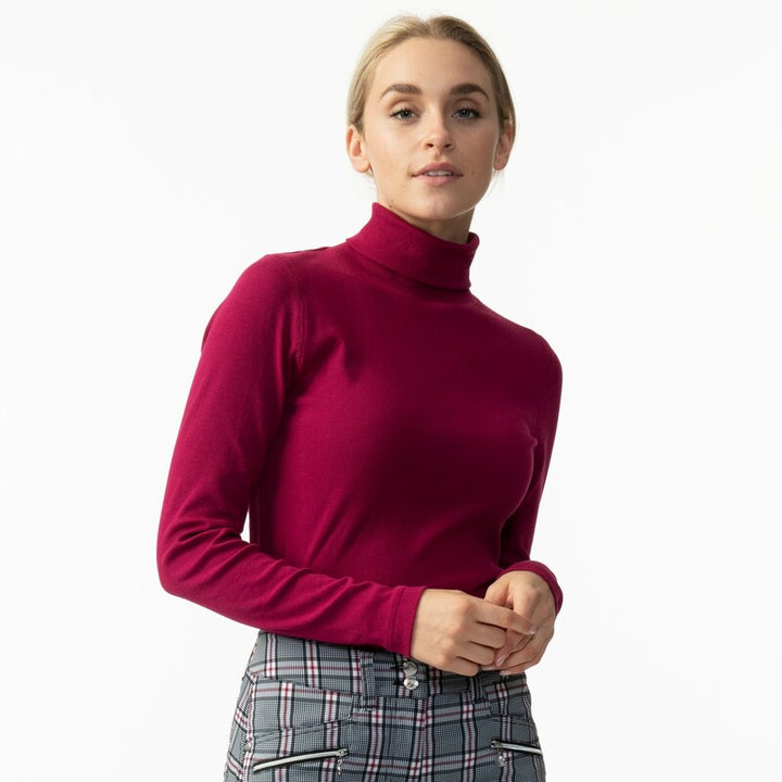 Daily Sports Maggie L/S Turtle Neck - Plum