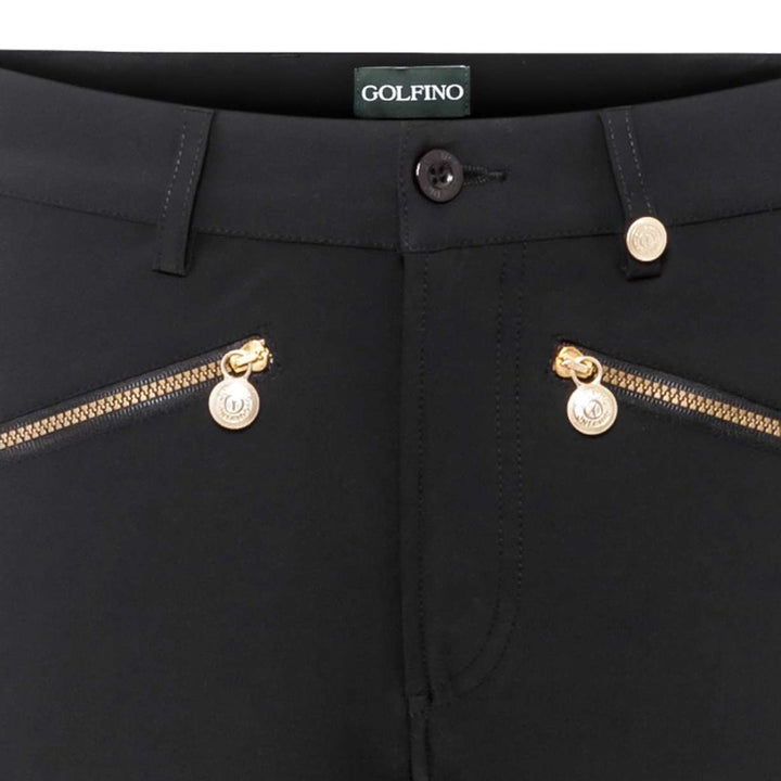 Golfino Golden Touch Trouser - Black
