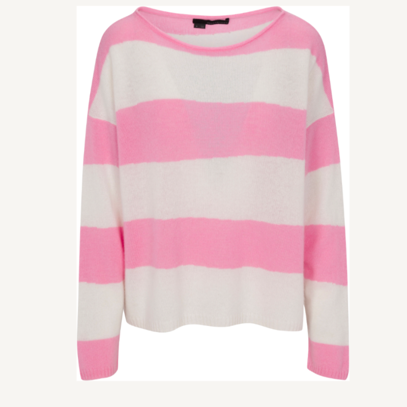 360 Cashmere Nicholette Sweater - Primrose/Garden