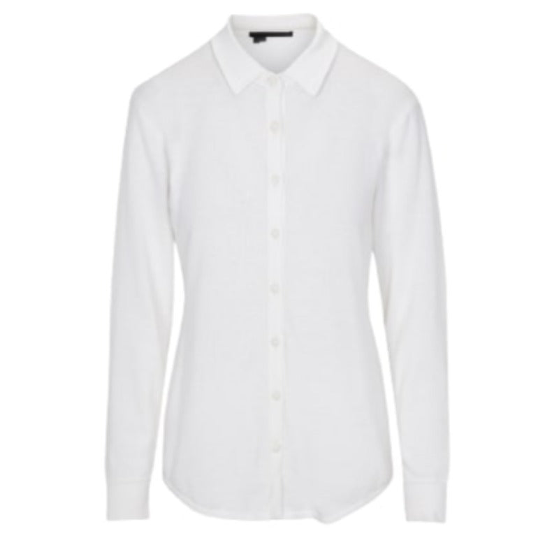 360 Cashmere Veronique Shirt - Chalk