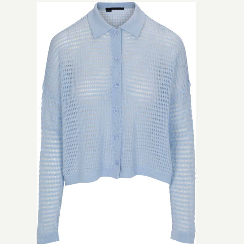 360 Cashmere Viviana Sweater - Chambray