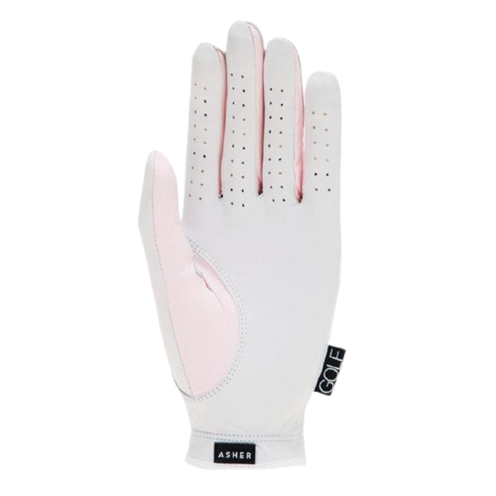 Foray Golf Glove Asher Lips - White/Pink