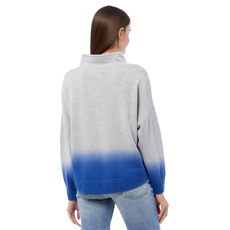 360 Cashmere Coral Sweater - Mist/Azure