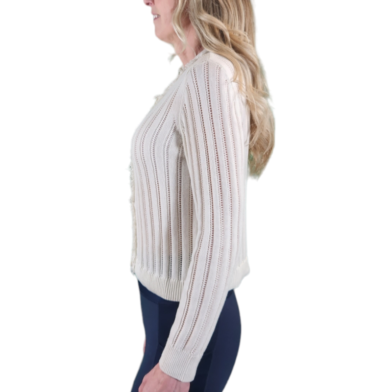 Alashan Cashmere Selene Cardigan - Ivory