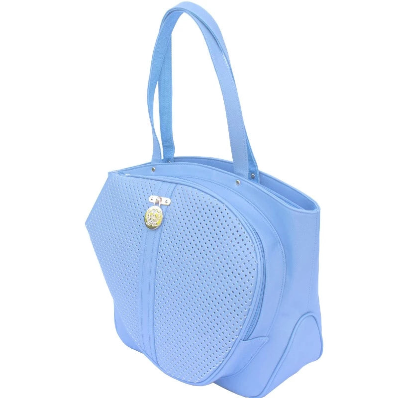 Court Couture Cassanova Perforated Bag - Blue