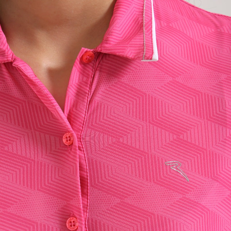 Chervò Apolide Polo - Pink