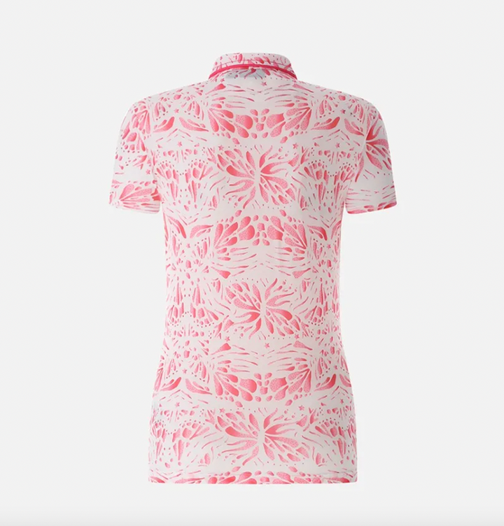 Chervò Atanasia S/S Polo - Pink Print