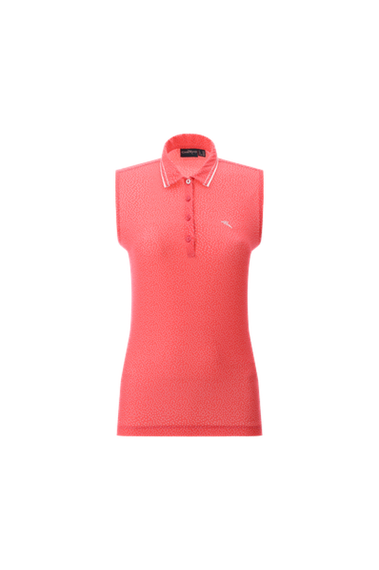 Chervò Aza S/L Polo - Pink Print