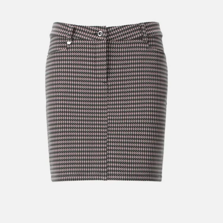 Chervò Jujutsu Skirt - Pink Check