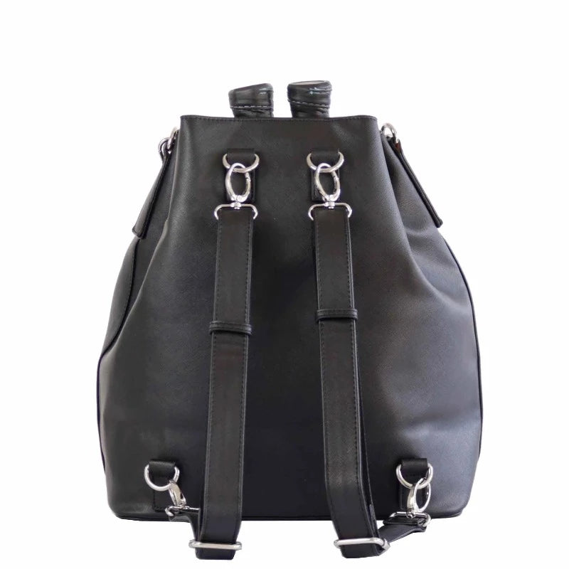 Court Couture Pickleball Bucket Bag - Black