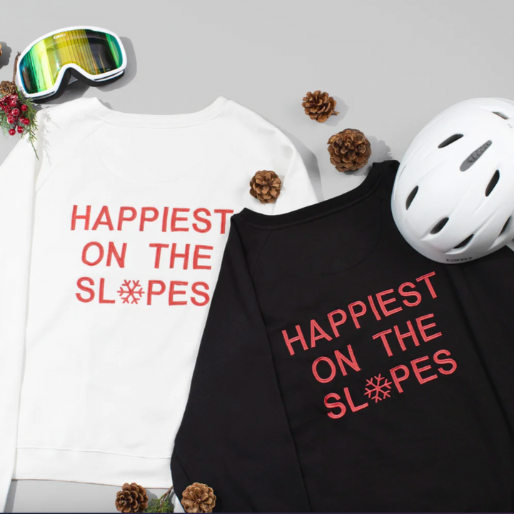 CourtLife Happiest On The Slopes Sweatshirt