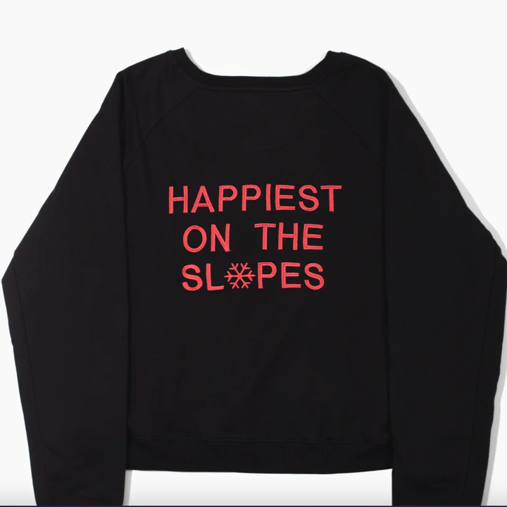 CourtLife Happiest On The Slopes Sweatshirt