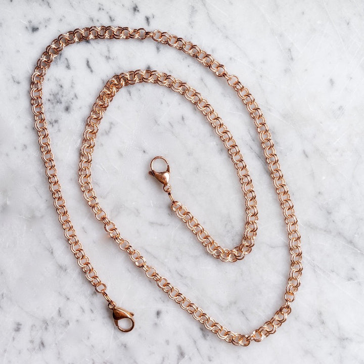 Glasses/Mask Chain(classic clasp)-Rose Gold