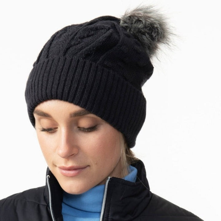 Daily Sports Amedine Knit Hat - Navy