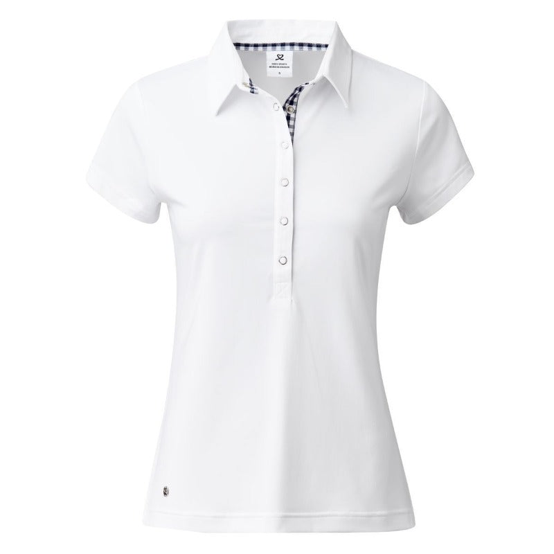 Daily Sports Dina S/S Polo - White